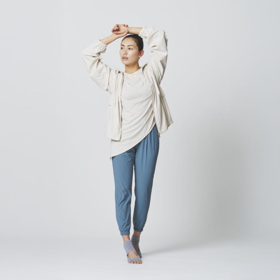 TIGORA（ティゴラ） レディース ロングパンツ ストレッチカラーロング