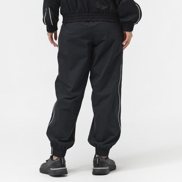 BEAMS ×  ブラック ジャージパンツ Lサイズ TIGORA by BEAMS DESIGN レディース ロングパンツ トラックパンツ TRBM