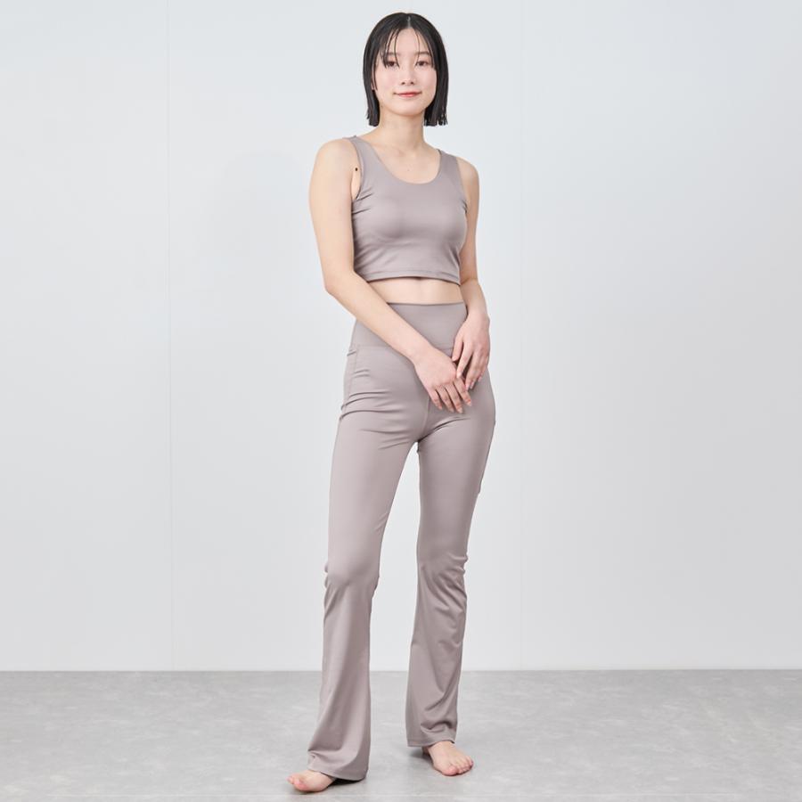 ナージー レディース レギンス フレアタイツ NJS35010 スポーツウェア