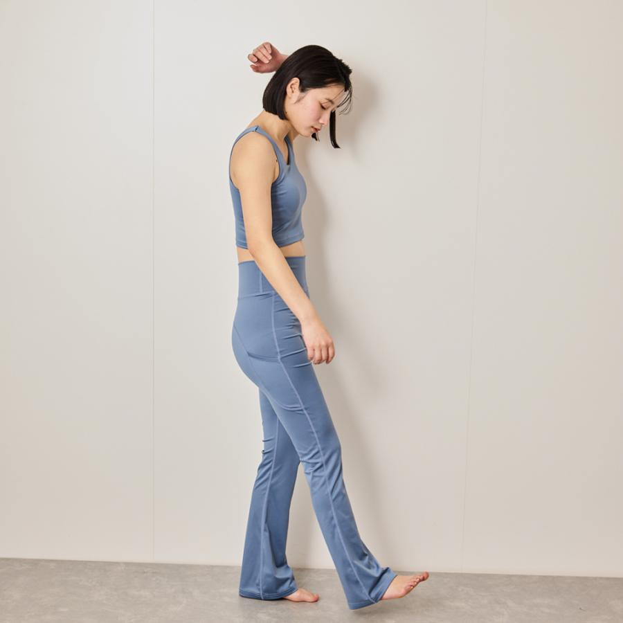 ナージー レディース レギンス フレアタイツ NJS35010 スポーツウェア