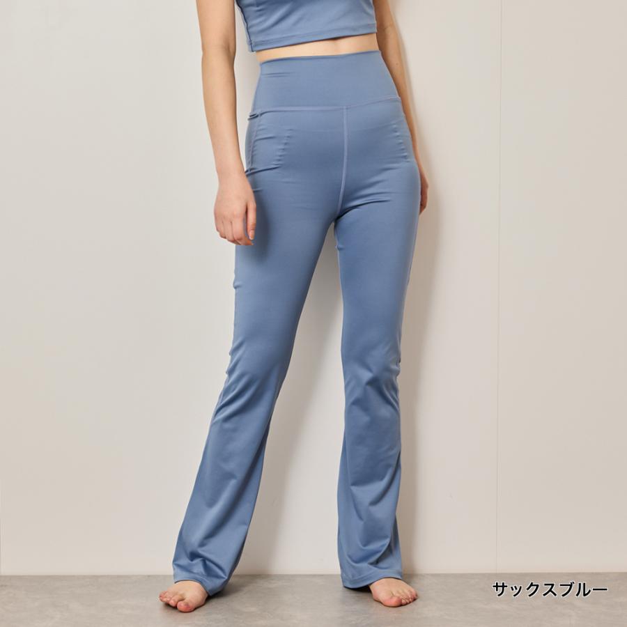 ナージー レディース レギンス フレアタイツ NJS35010 スポーツウェア