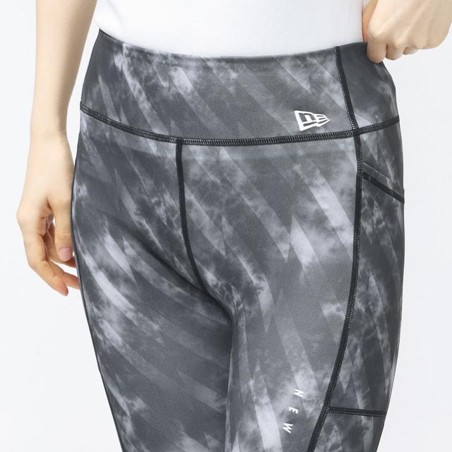 NEW ERA（ニューエラ） レディース レギンス WPA LEGGINGS TIE-DYE BLK