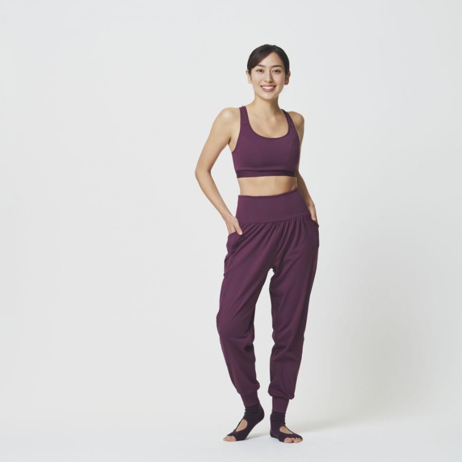 TIGORA（ティゴラ） レディース レギンス ロングギャザータイツ TR