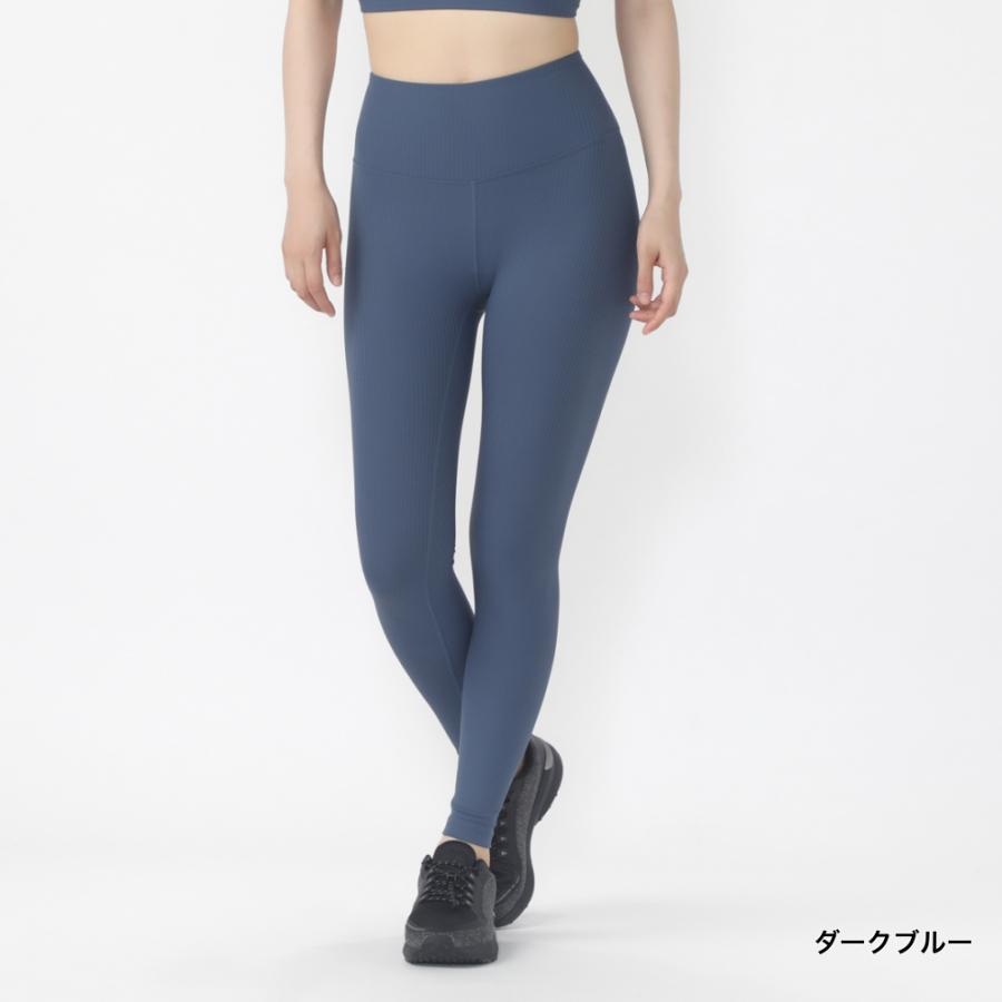 TIGORA ティゴラ レディース レギンス フィットネス 縦畝ロング TIGORA ティゴラ レディース レギンス フィットネス 縦畝ロング