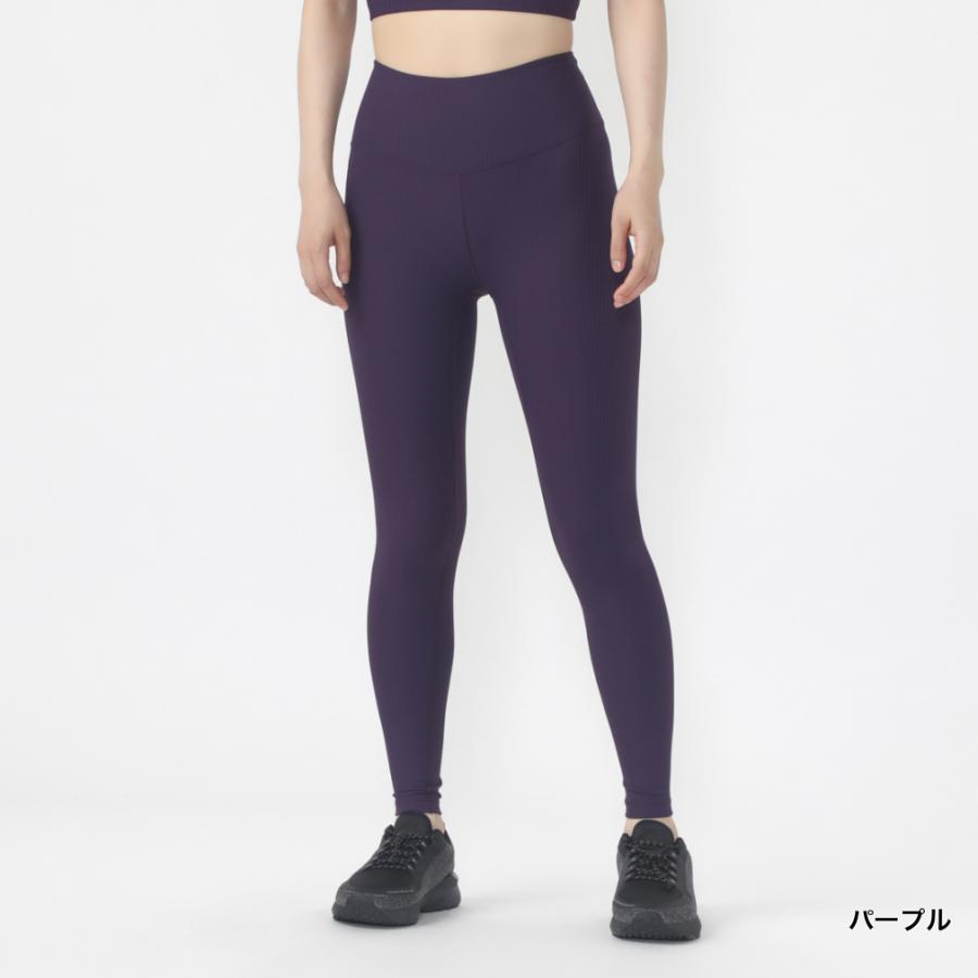 TIGORA ティゴラ レディース レギンス フィットネス 縦畝ロング TIGORA ティゴラ レディース レギンス フィットネス 縦畝ロング