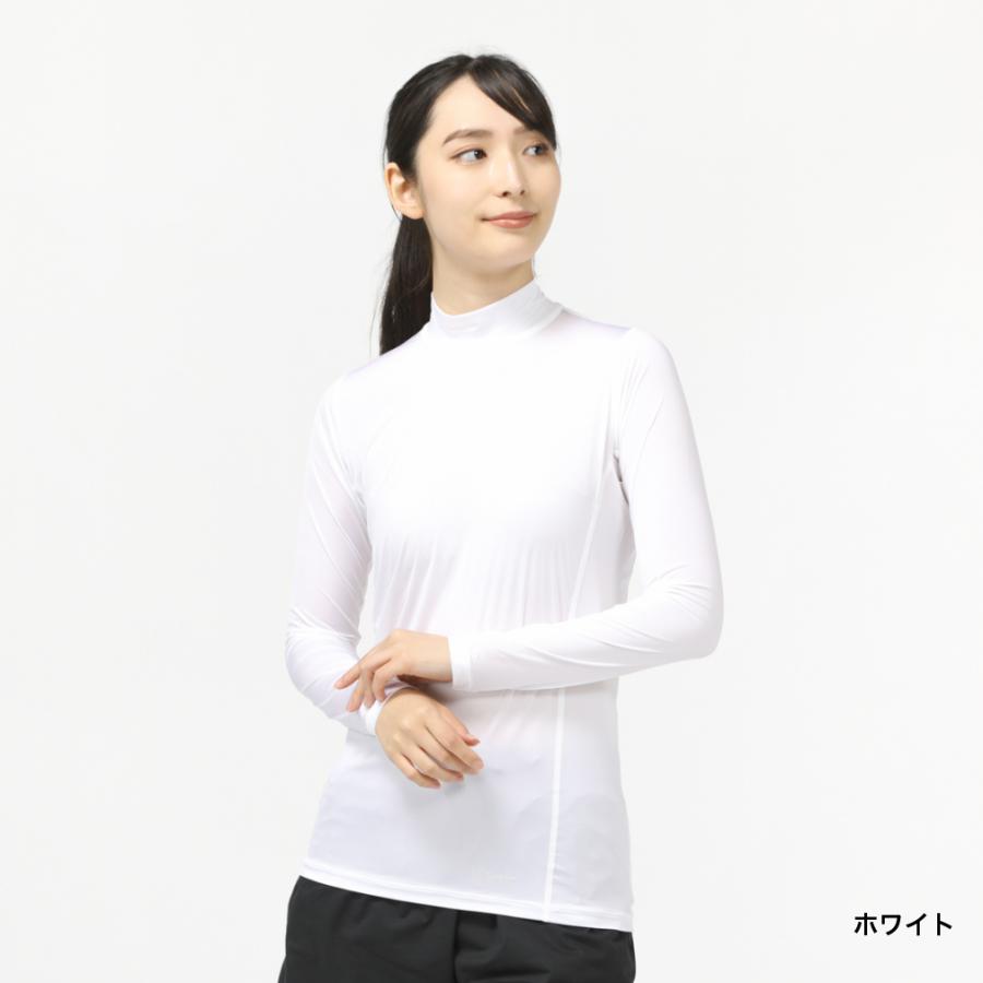 ゴールドウィン レディース 長袖 コンプレッションインナー Cooling Mock Neck Long Sleeves GCW62110 スポーツウェア ヨガウェア GOLDWIN