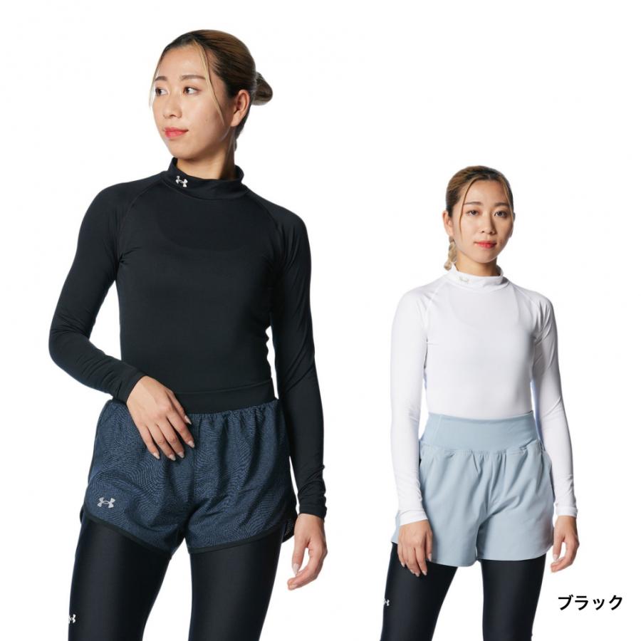 アンダーアーマー レディース 長袖 コンプレッション インナー UA HG Compression LS Mock 1358605 スポーツウェア ヨガウェア UNDER ARMOUR｜alpen-group｜03