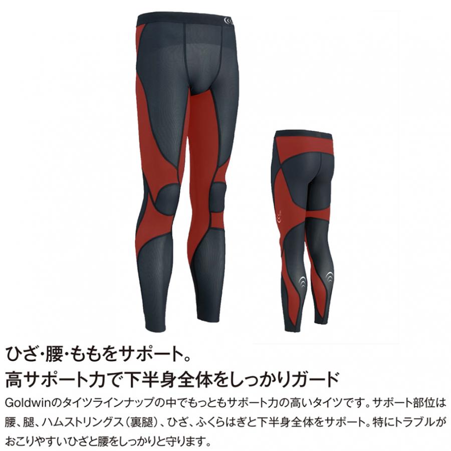 シースリーフィット レディース スポーツタイツ フィットネス コンプレッションタイツ スパッツ インパクトエアーロングタイツ 3FW14127 ブラック C3fit｜alpen-group｜06