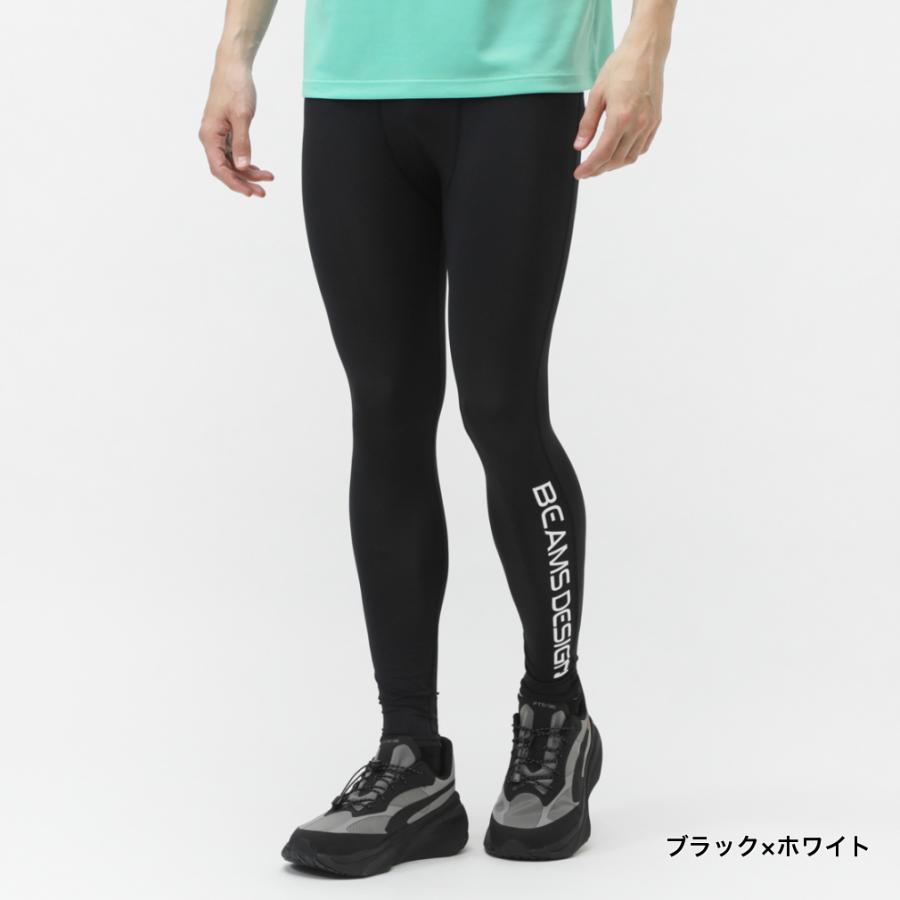 TIGORA by BEAMS DESIGN メンズ コンプレッション ロングタイツ