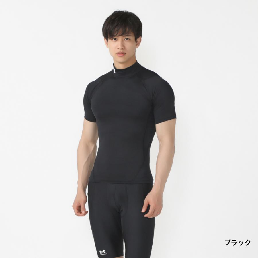 アンダーアーマー メンズ 半袖 コンプレッションインナー 上下セット 1372586 1361602 トレーニングウェア UNDER ARMOUR｜alpen-group｜02