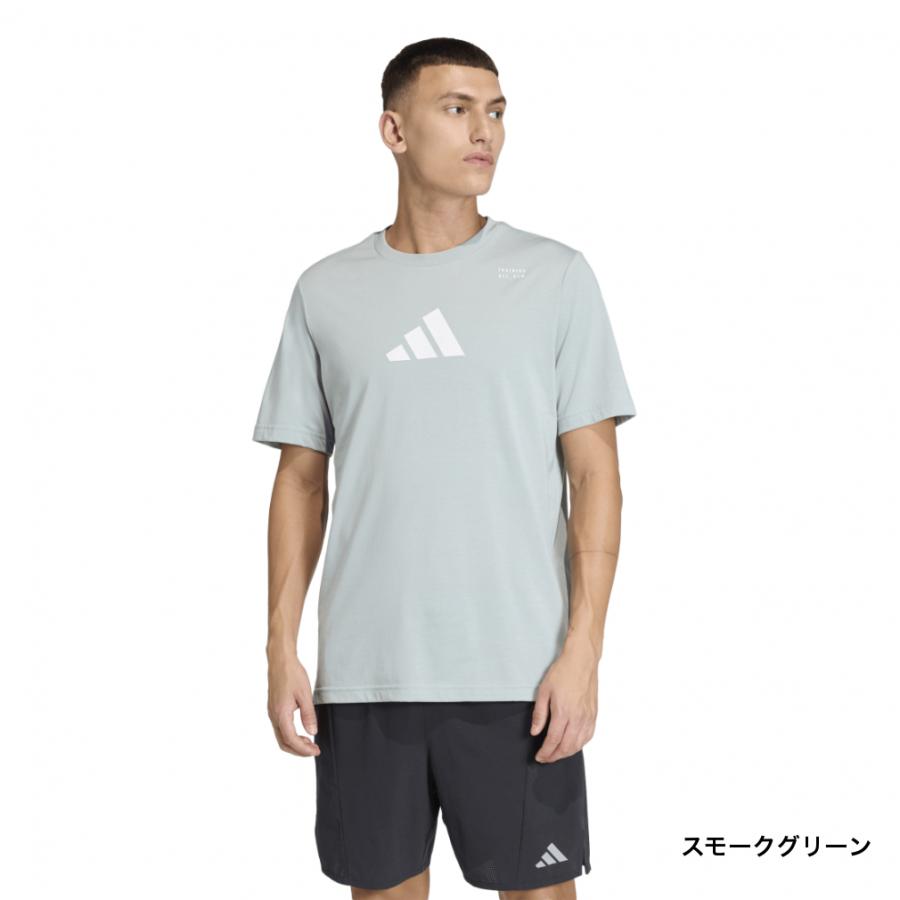 adidas（アディダス） メンズ 半袖 Tシャツ トレーニンググラフィックT