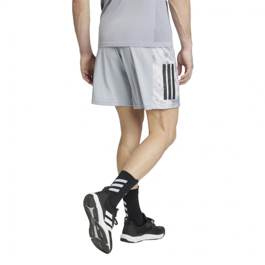 adidas シルバーショートパンツ ストライプ adidas（アディダス） メンズ ショートパンツ トレイン エッセンシャル