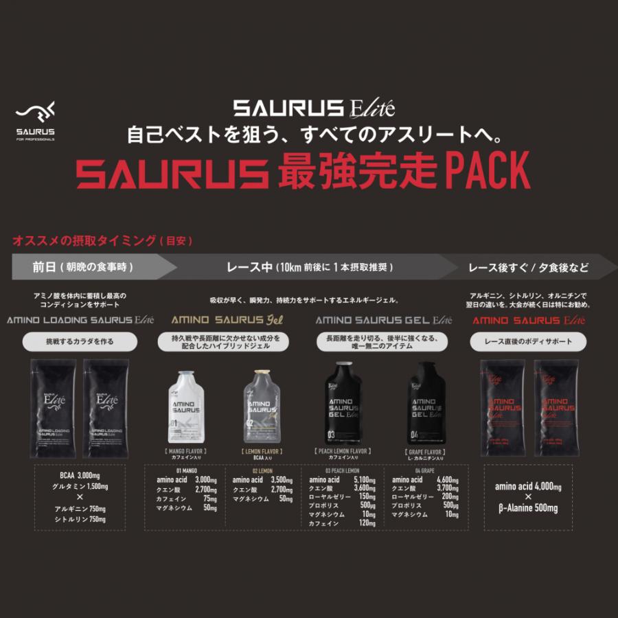 サウルス SAURUS最強完走パック アミノサウルス最強完走パック