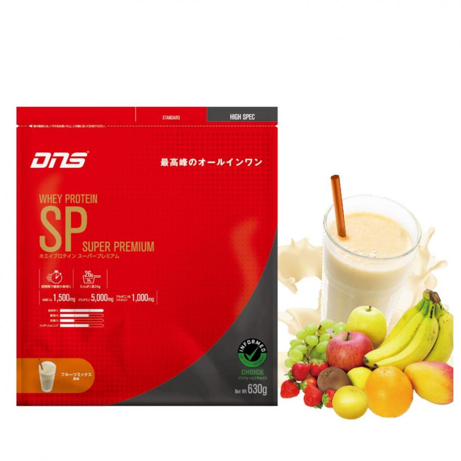 DNS（ディーエヌエス） ホエイプロテインSP フルーツミックス風味 630g