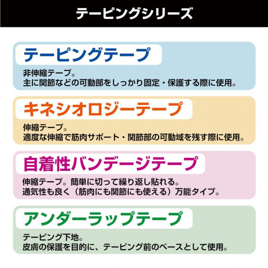 テーピングテープ 13mm 固定テーピング : アルペングループヤフー店