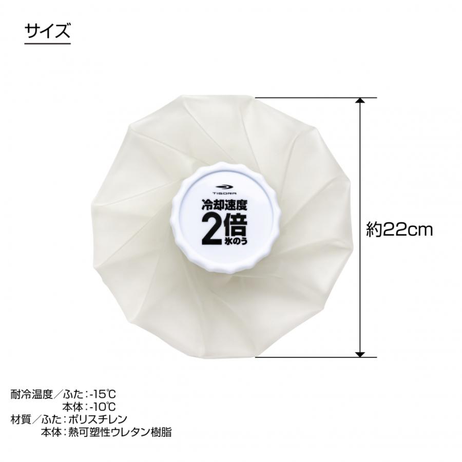 TIGORA（ティゴラ） 冷却速度2倍 氷のう 1.2L 大口径6cm アイスバッグ