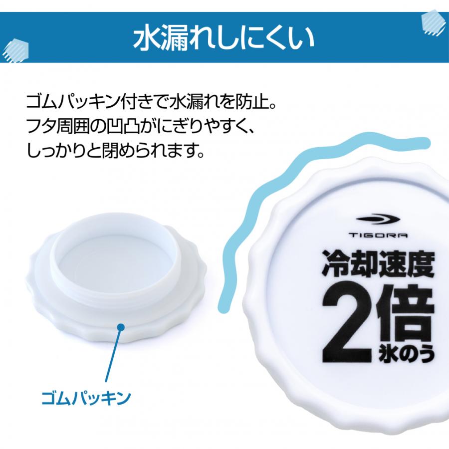 TIGORA（ティゴラ） 冷却速度2倍 氷のう 1.2L 大口径6cm アイスバッグ