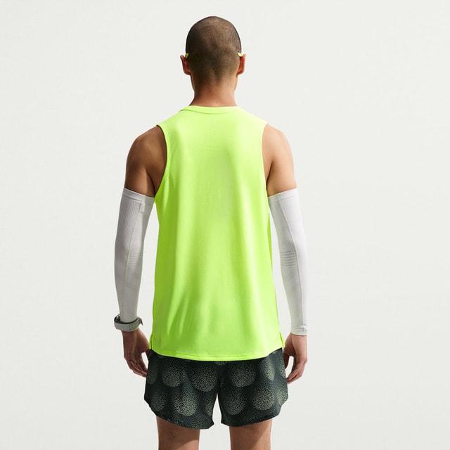 NIKE 陸上用シャツ 蛍光イエロー NIKE（ナイキ） メンズ 陸上/ランニングウェア ノースリーブシャツ