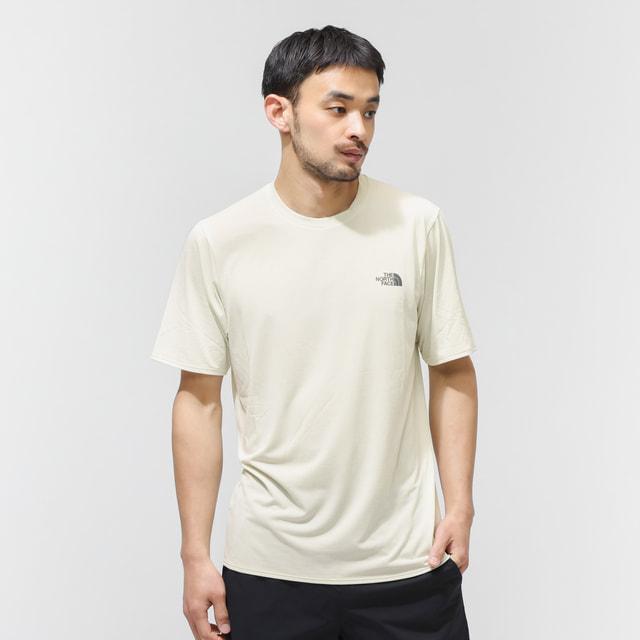 【新品】THE NORTH FACE Tシャツ ランニング ホワイト M THE NORTH FACE（ザ ノースフェイス） メンズ ランニングウェア半袖T