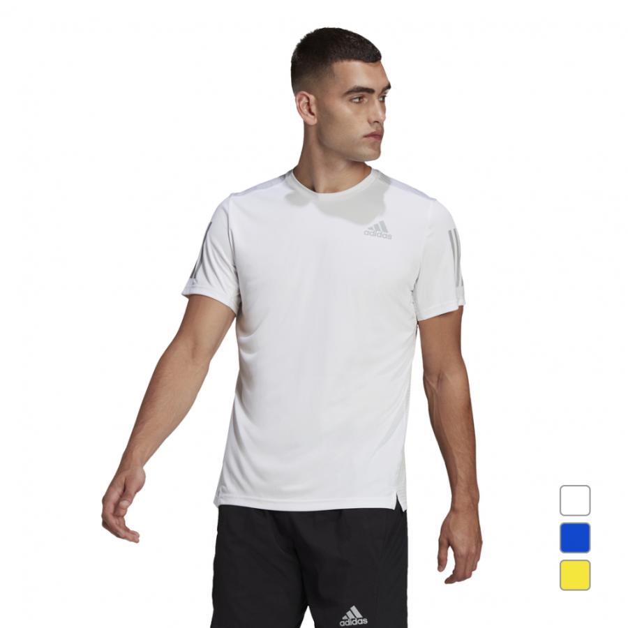 アディダス メンズ 陸上 ランニング 半袖 オウン ザ ラン 半袖Tシャツ HB7444 ホワイト adidas
