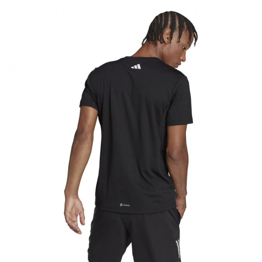 adidas（アディダス） メンズ ラン アイコン 3バーロゴ 半袖Tシャツ