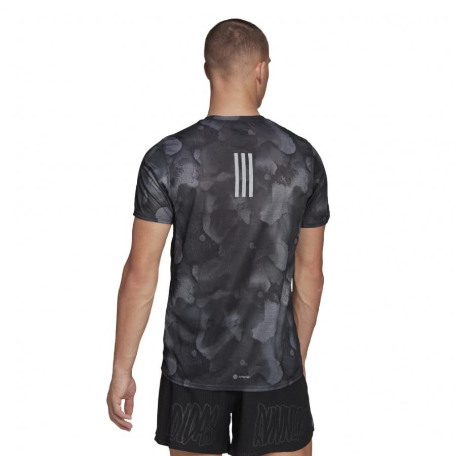 アディダス メンズ 陸上/ランニング 半袖 ファスト グラフィック 半袖Tシャツ HA6542 ブラック adidas :3801570712:アルペングループヤフー店 通販 ネコポス アグラ AGLA 半袖Tシャツ ショウカハンソデシャツ メンズ ショートスリーブ 半袖 トップス ウエア アパレル 服 フットサル AG902