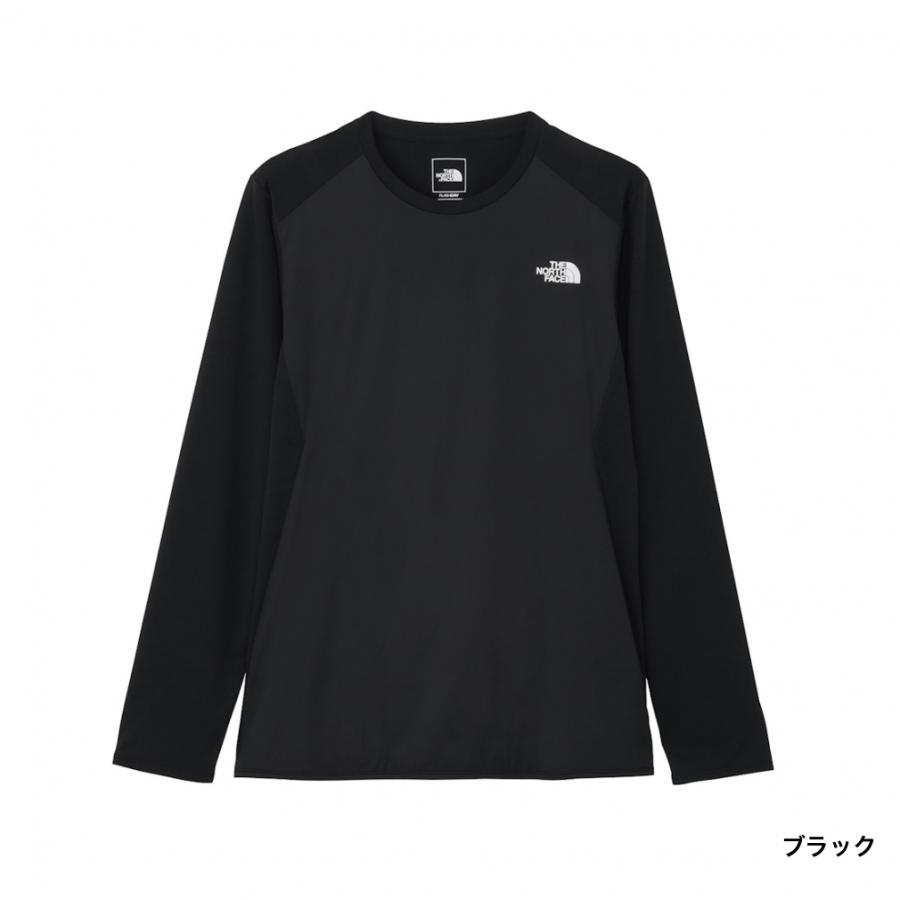 （未使用品）ノースフェイス ロングスリーブハイブリッドドライドットライトクルー 公式】ロングスリーブハイブリッドドライドットライトクルー