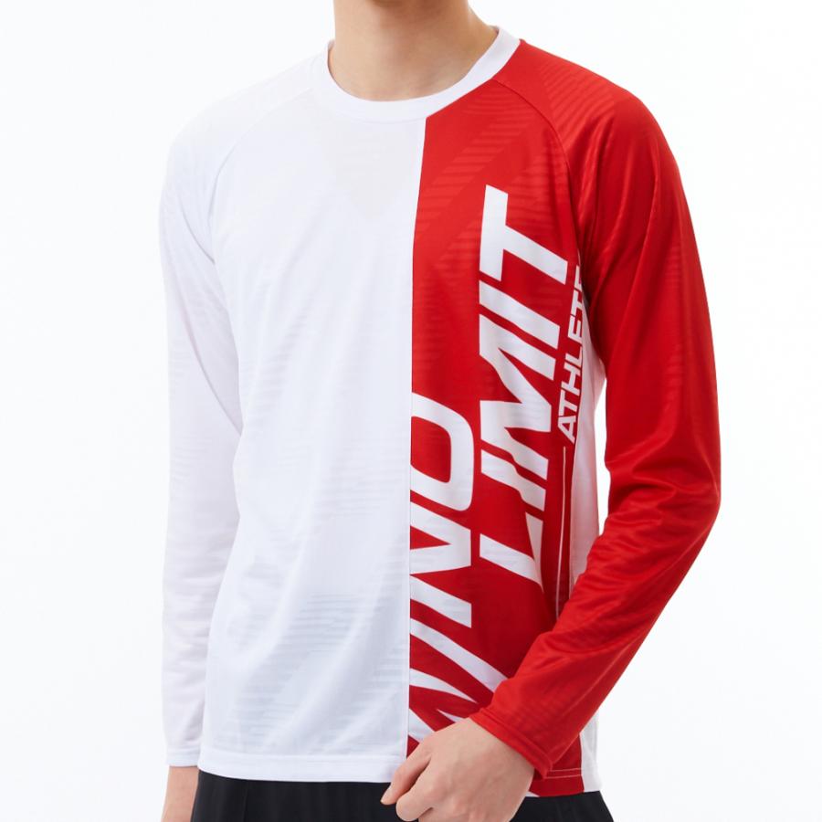 ニシ メンズ 陸上/ランニング 長袖Tシャツ ジャガードプラクティス