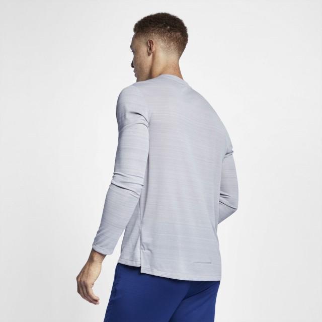 ナイキ メンズ 陸上 ランニング 長袖tシャツ Dri Fit マイラー L S トップ Aj7569 059 グレー Nike アルペン Paypayモール店 通販 Paypayモール