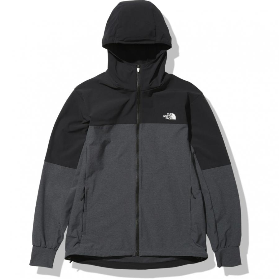 ノースフェイス メンズ ランニング ウインドブレーカー APEX Flex Hoodie エイペックスフレックスフーディ NP72181 ZC : グレー THE NORTH FACE wi_cp｜alpen-group