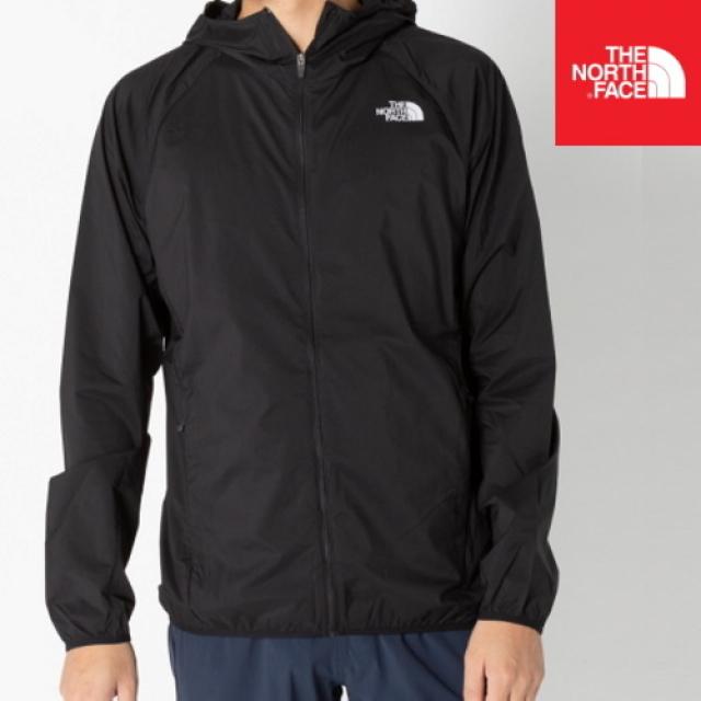 ノースフェイス メンズ ランニング スワローテイルベントフーディ ウインドブレーカー SWALLOWTAIL VENT H NP71973 K ブラック THE NORTH FACE｜alpen-group