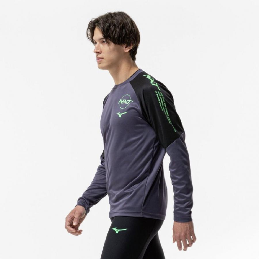 MIZUNO（ミズノ） メンズ 陸上/ランニング 長袖Tシャツ N-XTロングT