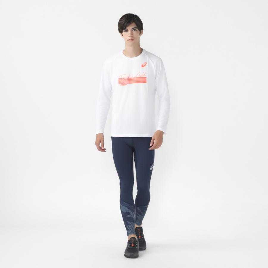 ASICS アシックス メンズ レディス 陸上/ランニング 長袖Tシャツ