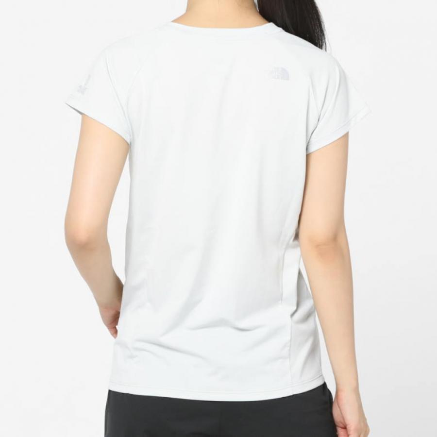 ノースフェイス レディス 陸上/ランニング 半袖Tシャツ S/S BETTER THAN CR NTW12077 : ホワイト THE NORTH FACE｜alpen-group｜02