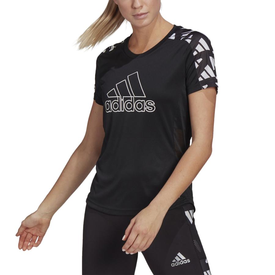 アディダス レディース 陸上 ランニング 半袖tシャツ Own The Run Tee Celebration Gm1587 ブラック Adidas アルペングループヤフー店 通販 Yahoo ショッピング