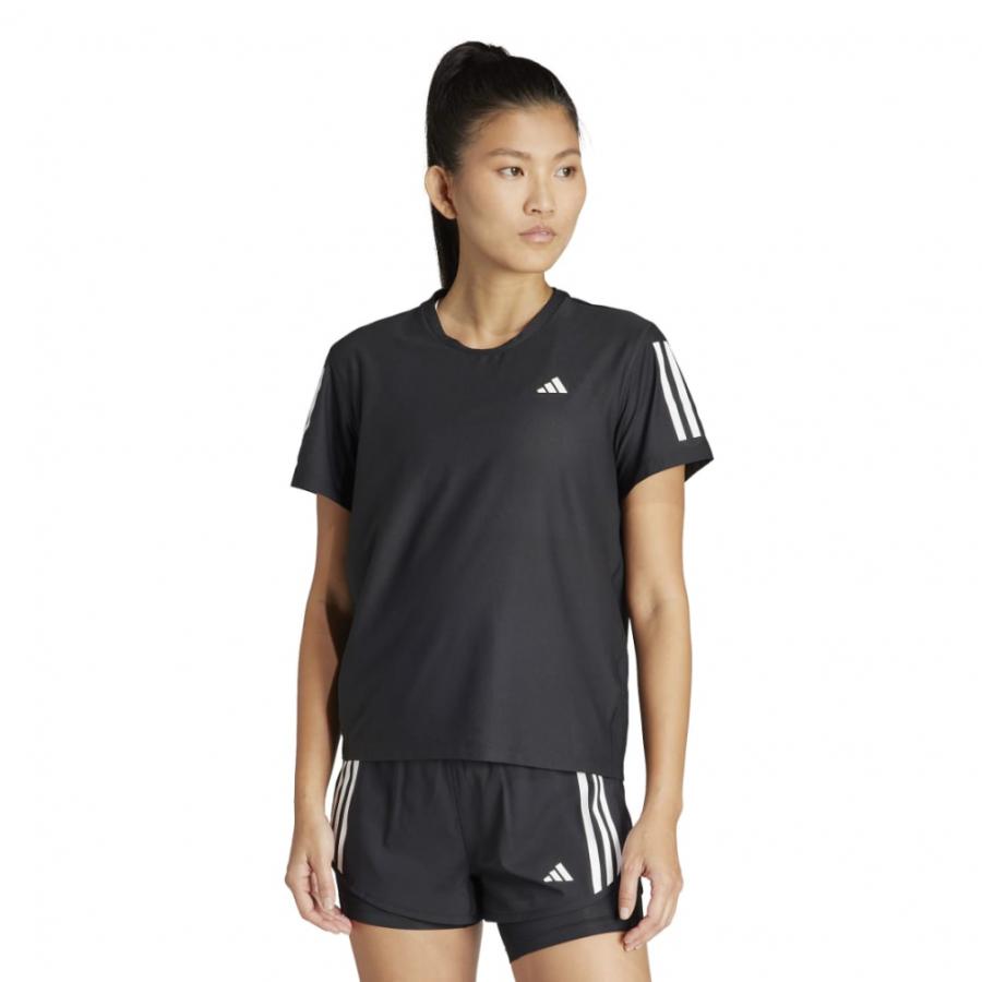 アディダス Tシャツ Lサイズ 半袖 レギンス ワーディング 上下セット 黒 adidas（アディダス） レディス 陸上/ランニング 半袖Tシャツ オウン