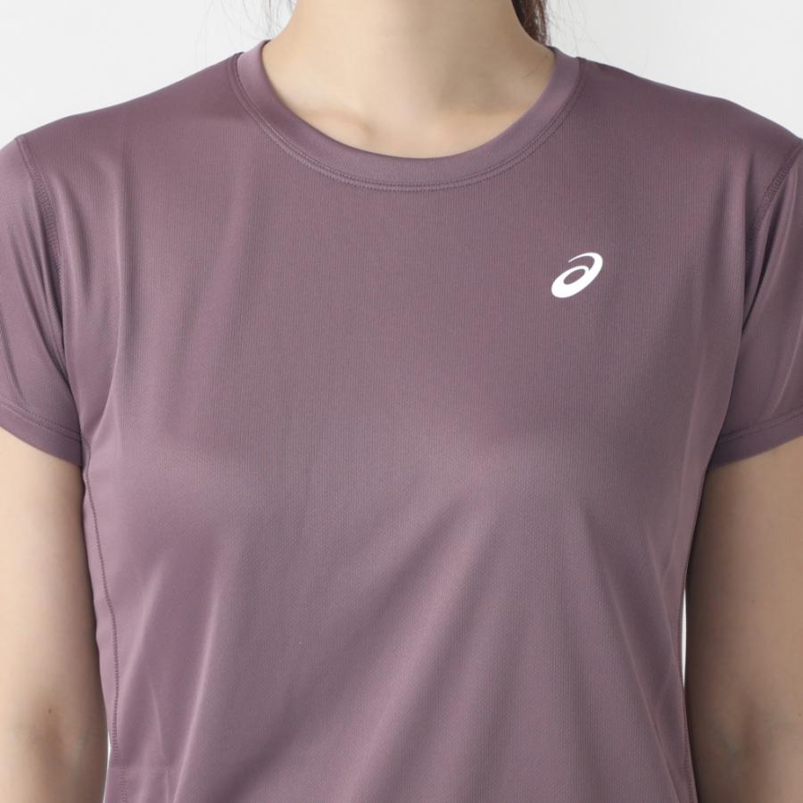 ASICS（アシックス） レディス 陸上/ランニング 半袖Tシャツ SILVER SS