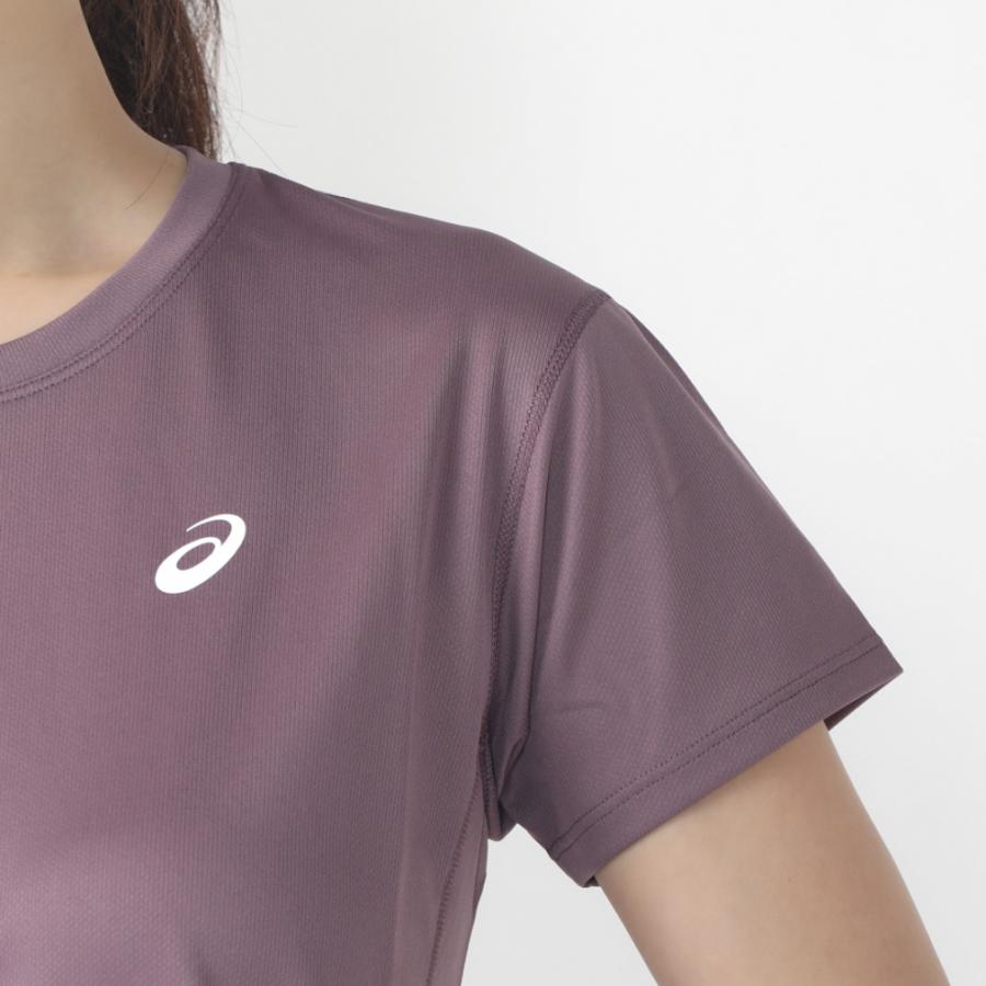 ASICS（アシックス） レディス 陸上/ランニング 半袖Tシャツ SILVER SS