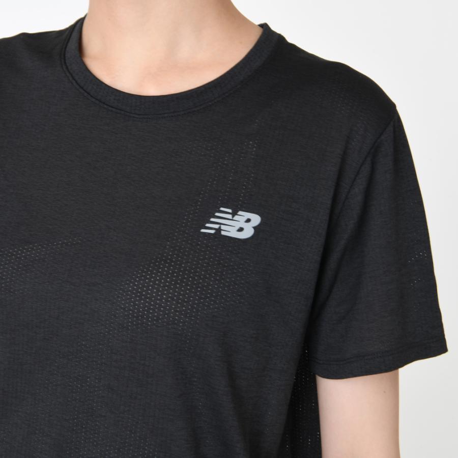 ニューバランス レディス 陸上/ランニング ショートスリーブTシャツ Athletics WT41253 : ブラック New Balance｜alpen-group｜04