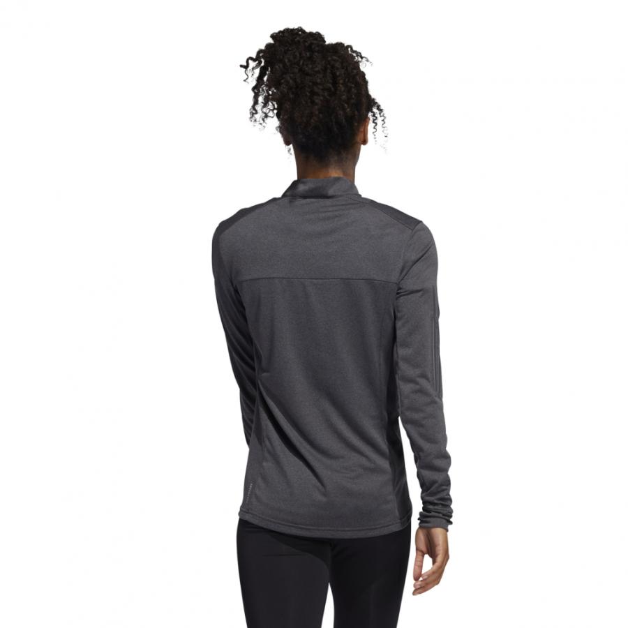 アディダス レディース 陸上 ランニング 長袖tシャツ Otr 1 2 Zip ロングスリーブtシャツ Fl7812 ブラック Adidas アルペン Paypayモール店 通販 Paypayモール