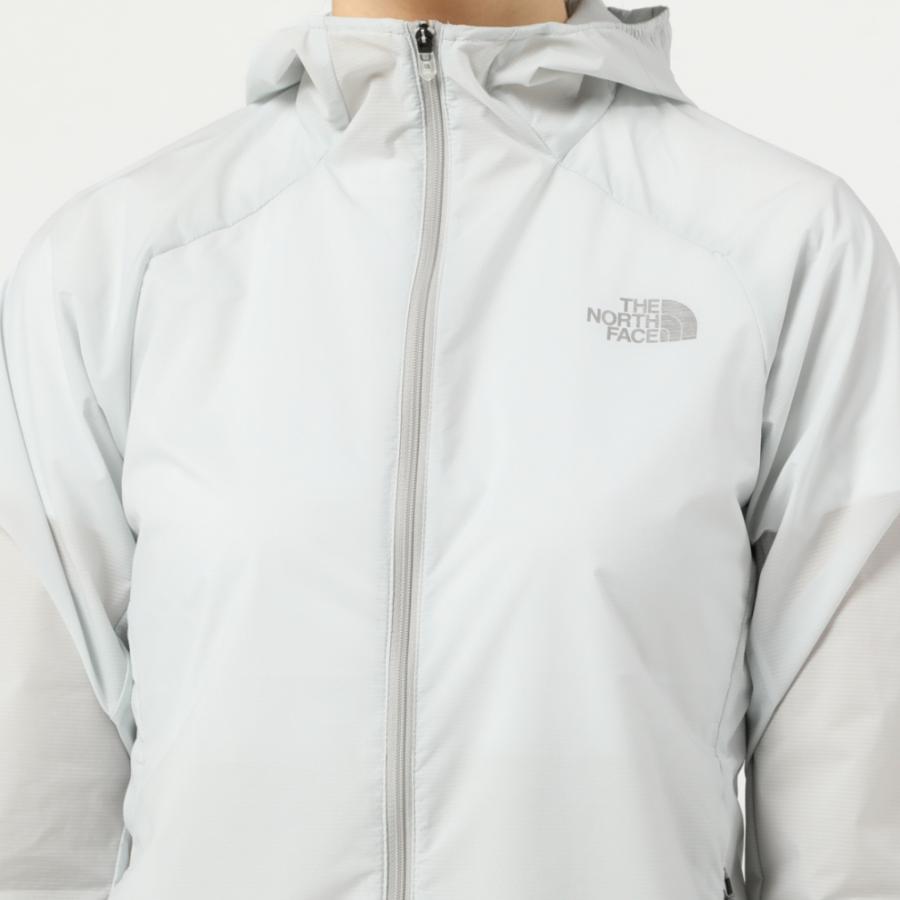 ザ・ノースフェイス レディス 陸上/ランニング Swallowtail Vent Hoodie スワローテイルベントフーディ NPW22280 : ライトグレー THE NORTH FACE｜alpen-group｜03