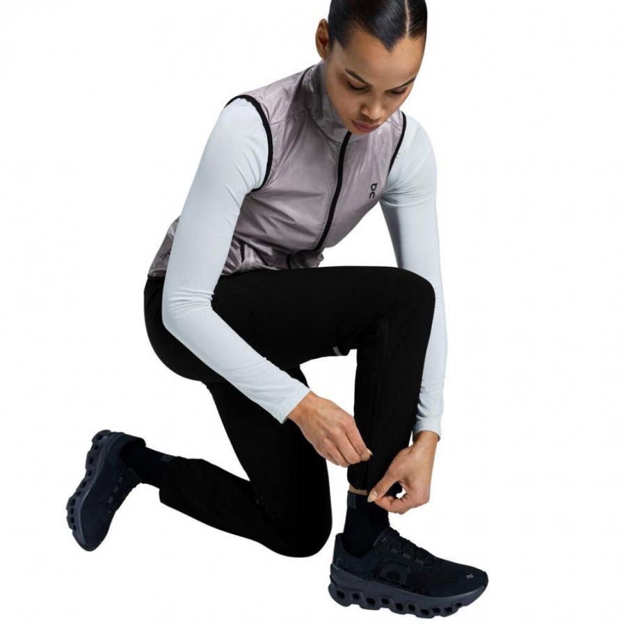 オン レディス 陸上/ランニング クォーター/ロングパンツ Core Pants WF10140553 : ブラック Onの画像