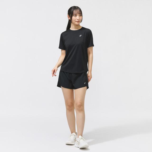 ASICS ランニングトップ& ショートパンツ ASICS（アシックス） レディス 陸上/ランニングウェア ショート/ハーフ