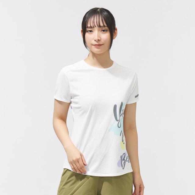 美品【ranor】ラナーDRYランニングTシャツ　ティアラ　Sサイズ ラナー/ranor BANDANA T-SHIRT (全2色） [カットソー・Tシャツ(半袖
