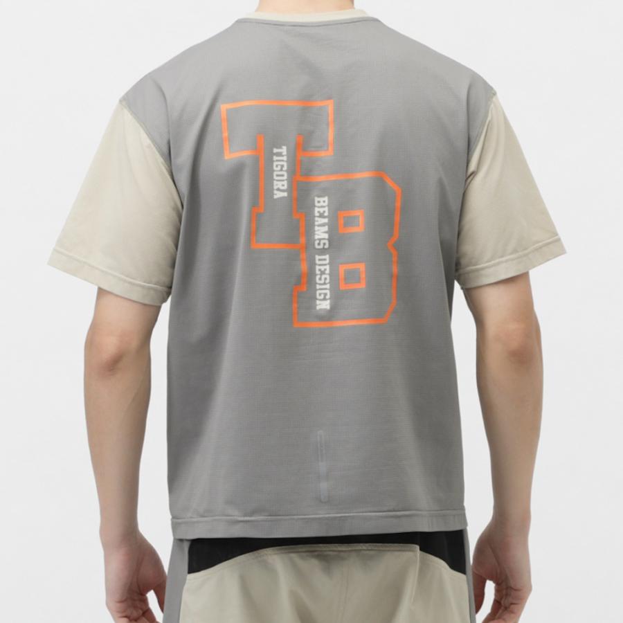ティゴラバイビームスデザイン メンズ 陸上/ランニング 半袖Tシャツ 
