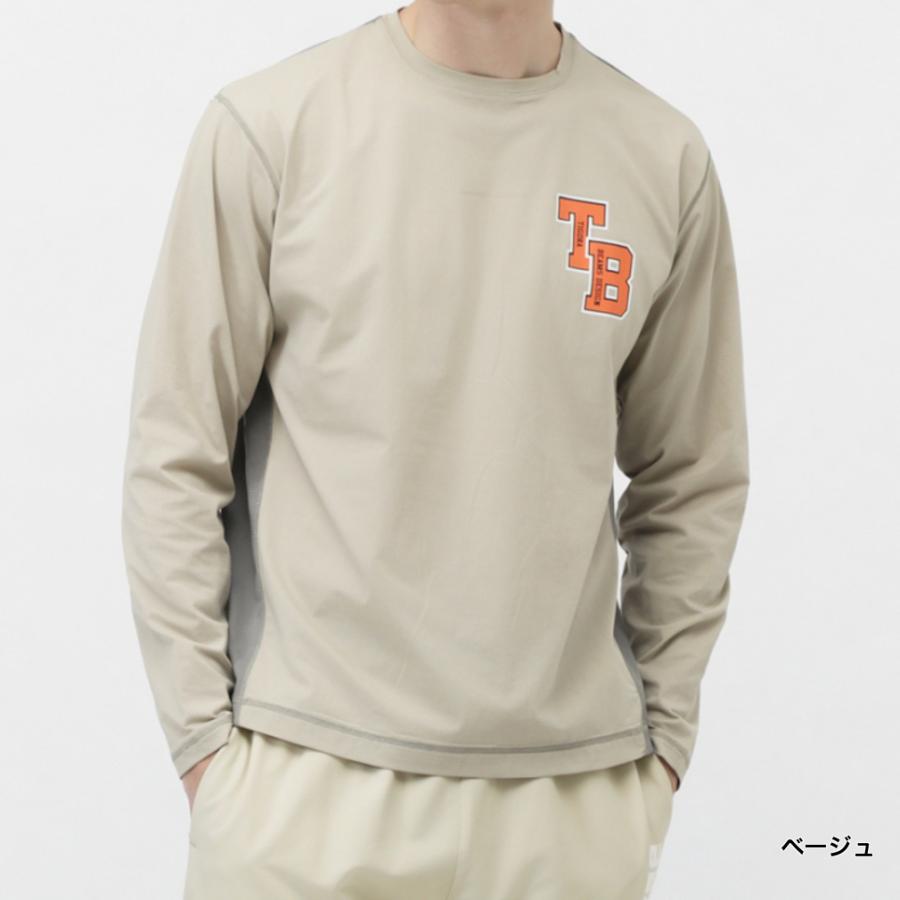 ティゴラバイビームスデザイン メンズ 陸上/ランニング 長袖Tシャツ