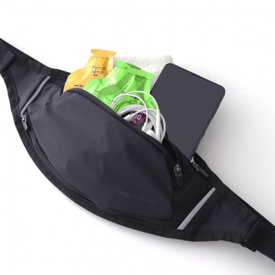 TIGORA（ティゴラ） 陸上 高強度 撥水生地 ポリ ランニング ウエスト