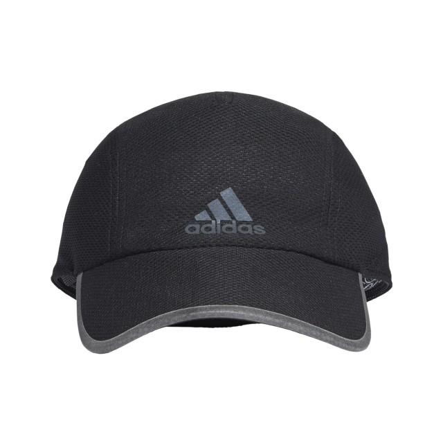 アディダス 陸上 ランニング キャップ RUN MES 超特価 CA 新色 ブラック×ブラック 帽子 A.R. adidas FK0838 ：