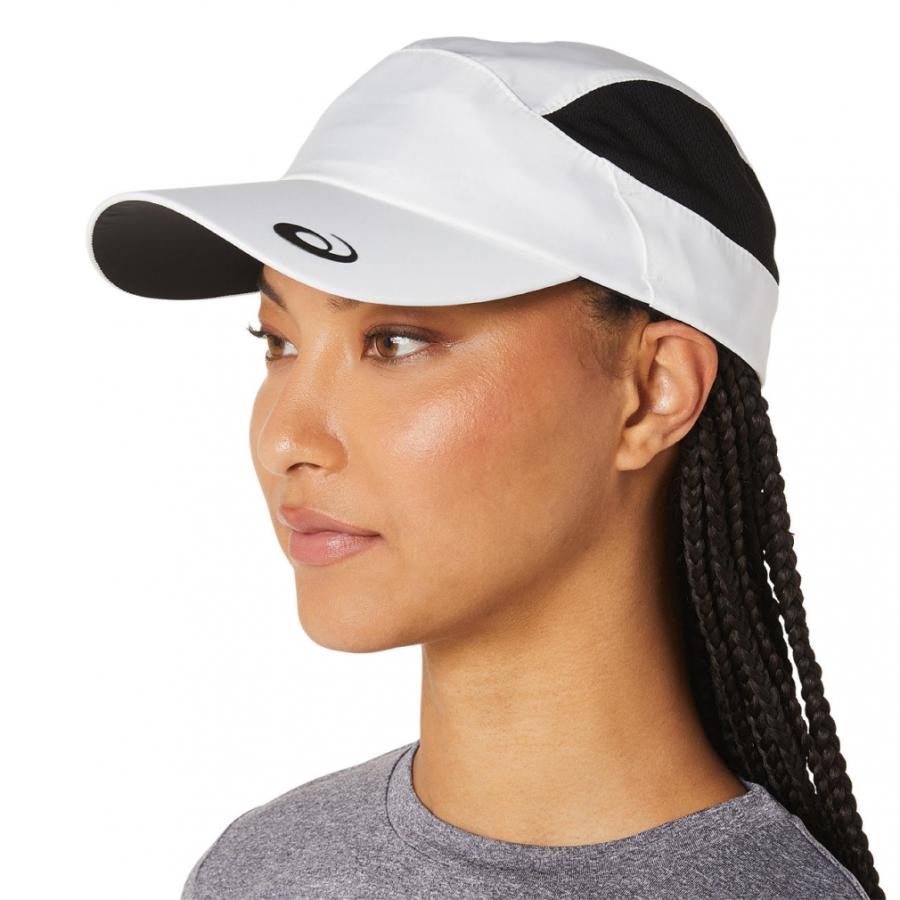 アシックス メンズ レディス 陸上/ランニング キャップ RUNNING CLOTH CAP ランニングウーブンキャップ 3013A804 : ホワイト asics｜alpen-group｜06