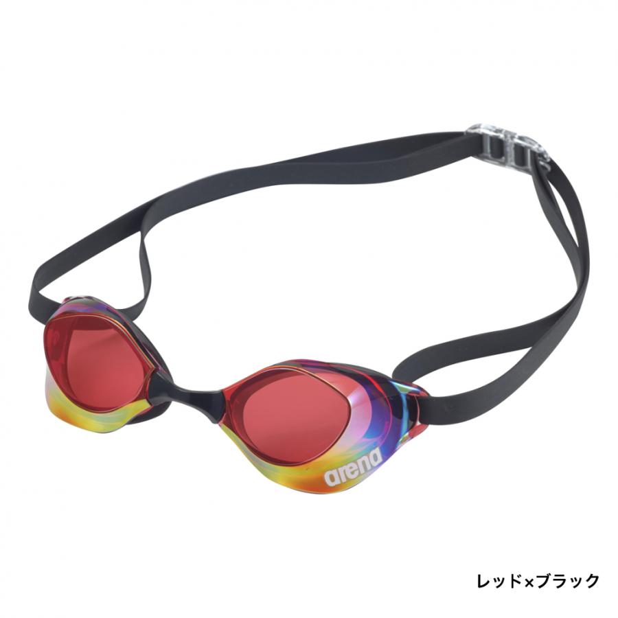 arena（アリーナ）競泳用スイミングゴーグル男女兼用ミラーレンズAGL【色】黄 アリーナ（arena） 水泳 レーシングゴーグル コブラウルトラ ミラー